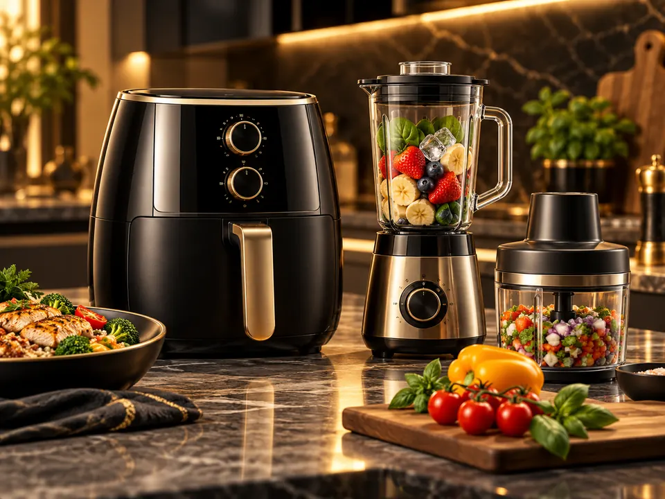 Illustrative kitchen appliance arrangement