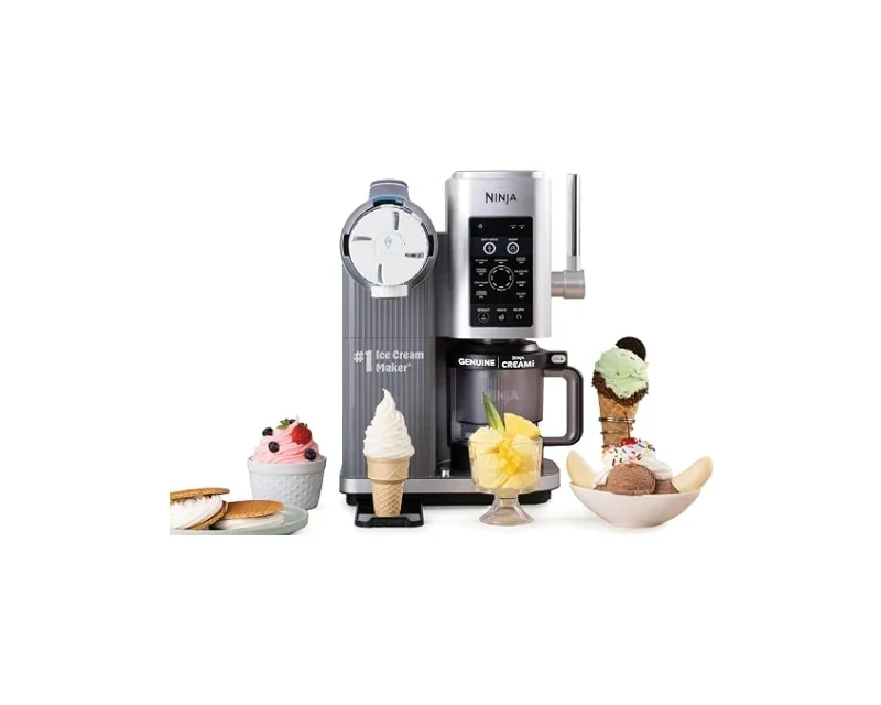 Ninja CREAMi Scoop and Swirl NC701 with frozen desserts